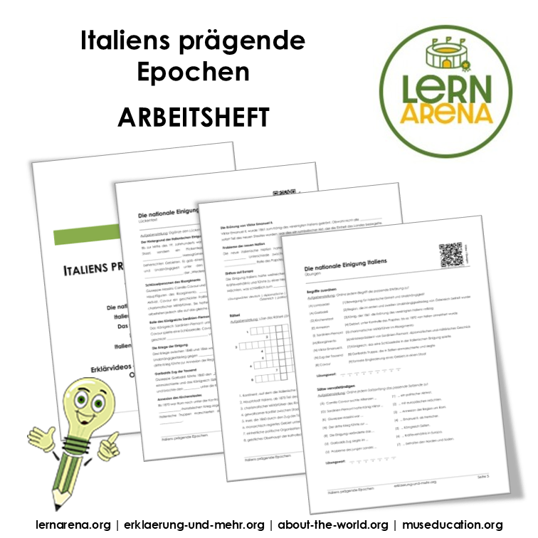 Italiens prägende Epochen – 24-seitiges Arbeitsheft (PDF)