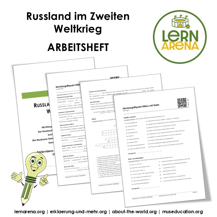 Russland im Zweiten Weltkrieg – 24-seitiges Arbeitsheft (PDF)