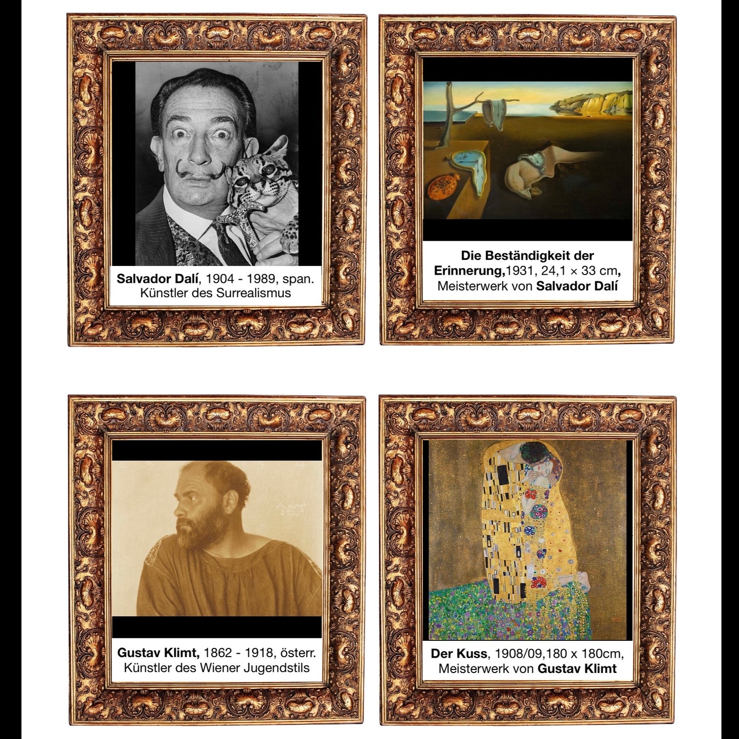 Kunstpaare finden – Künstler und Kunstwerke spielerisch zuordnen (9 Seiten)