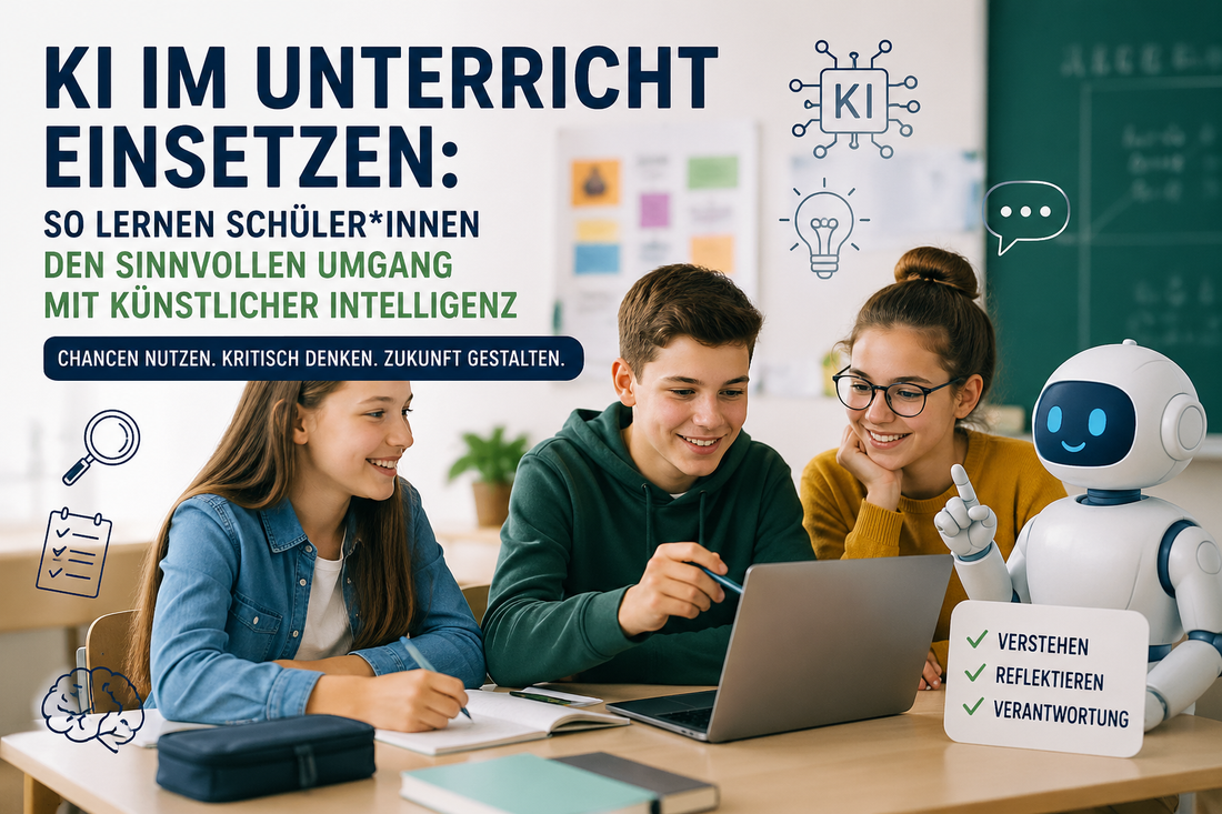 KI im Unterricht einsetzen: So lernen Schüler*innen den sinnvollen Umgang mit Künstlicher Intelligenz