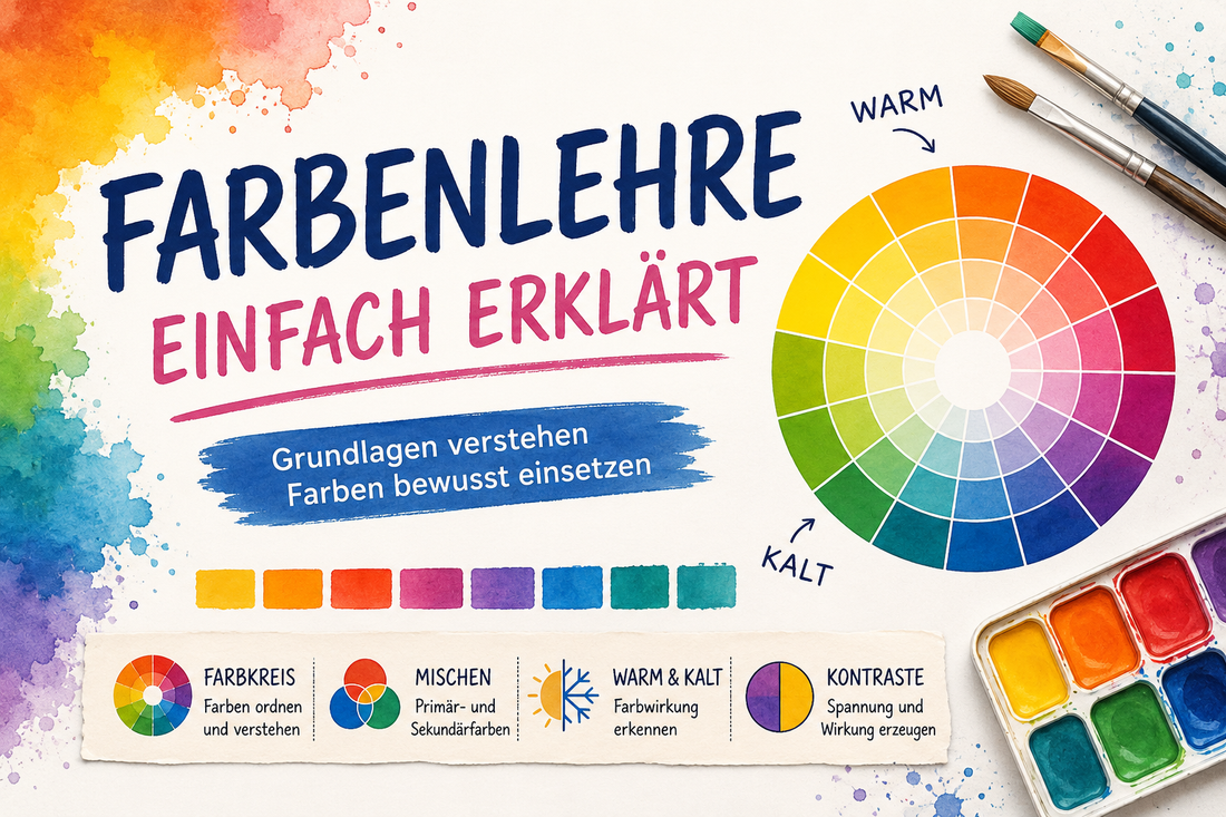 Farbenlehre einfach erklärt: Grundlagen für den Kunstunterricht