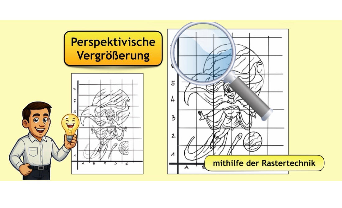 Rastertechnik im Kunstunterricht: Warum diese Methode seit Jahrhunderten funktioniert
