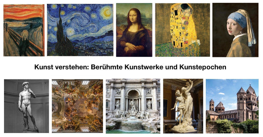 Kunst verstehen: Unterrichtsmaterialien zu berühmten Kunstwerken und Kunstepochen im Überblick