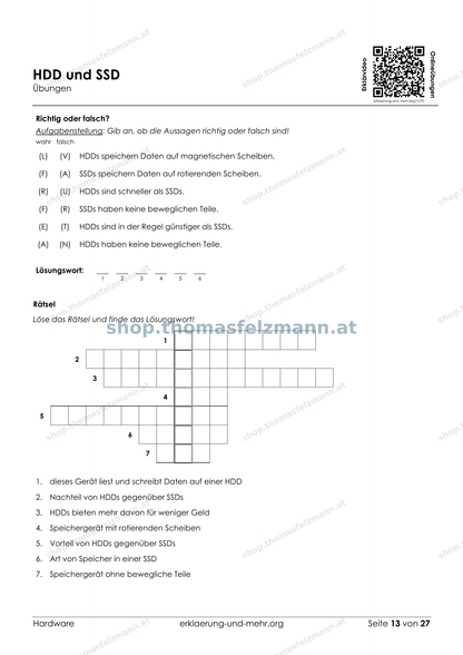 Hardware – 27-seitiges Arbeitsheft (PDF)