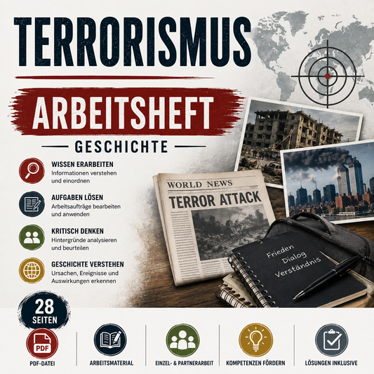 Terrorismus – 28-seitigen Arbeitsheft (PDF)