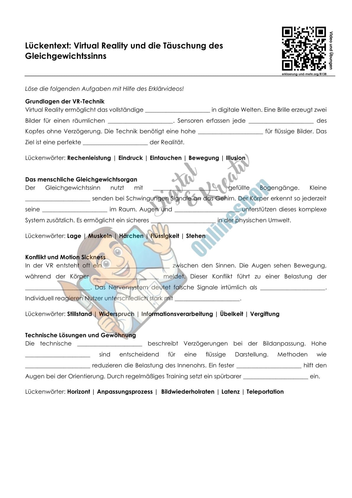 Gaming Technik Arbeitsheft Level 2 (mittel) | 22 Seiten (11 Arbeitsheft + 11 Lösungen) | PDF