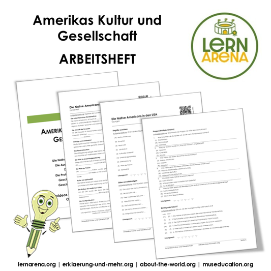 Amerikas Kultur und Gesellschaft – 28-seitiges Arbeitsheft (PDF)