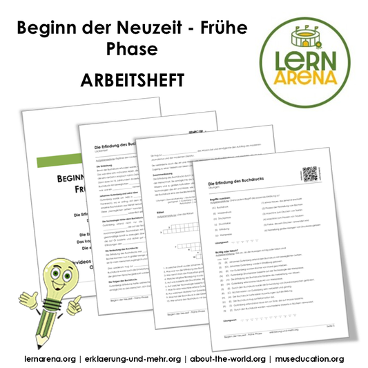 Beginn der Neuzeit – Frühe Phase | 24-seitiges Arbeitsheft Geschichte (PDF)
