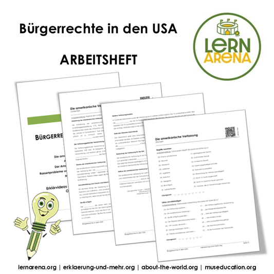 Bürgerrechte in den USA – 24-seitiges Arbeitsheft (PDF)