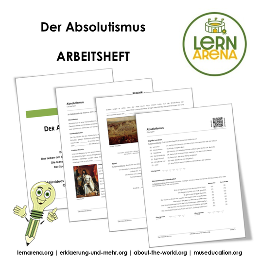 Der Absolutismus – 24-seitiges Arbeitsheft (PDF)