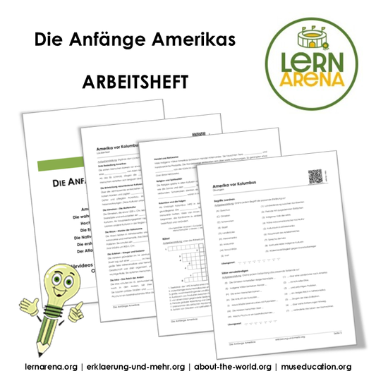 Arbeitsheft - Die Anfänge Amerikas (24 Seiten)