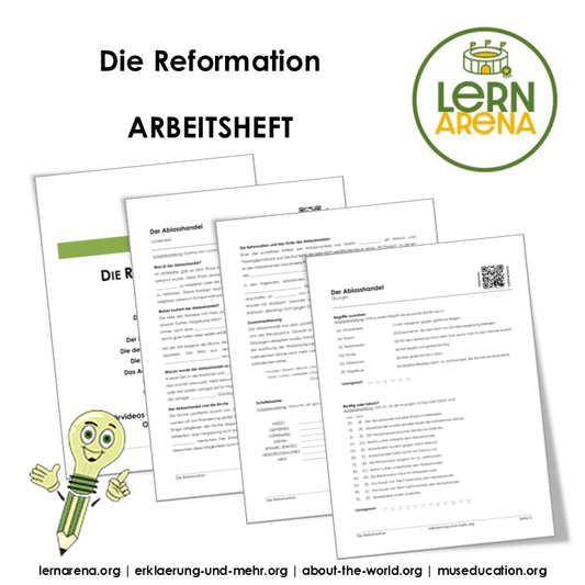 Geschichte Arbeitsheft - Die Reformation (32-seitiges PDF)