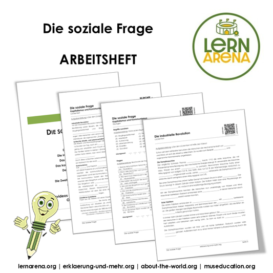 Die soziale Frage – 32-seitiges Arbeitsheft Geschichte (PDF)