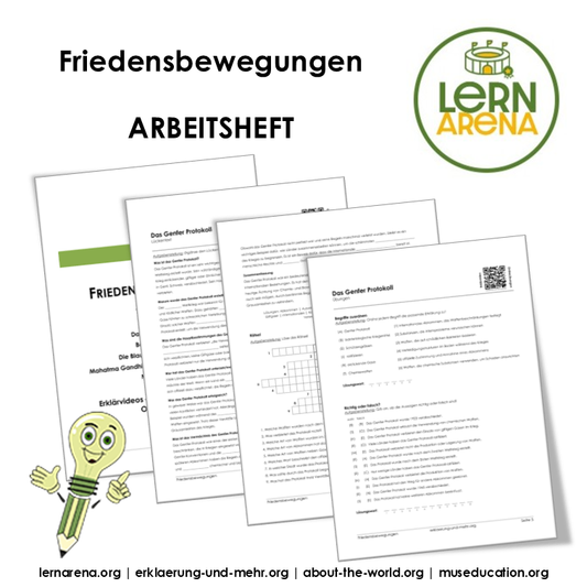 Friedensbewegungen – 24-seitigen Arbeitsheft (PDF)