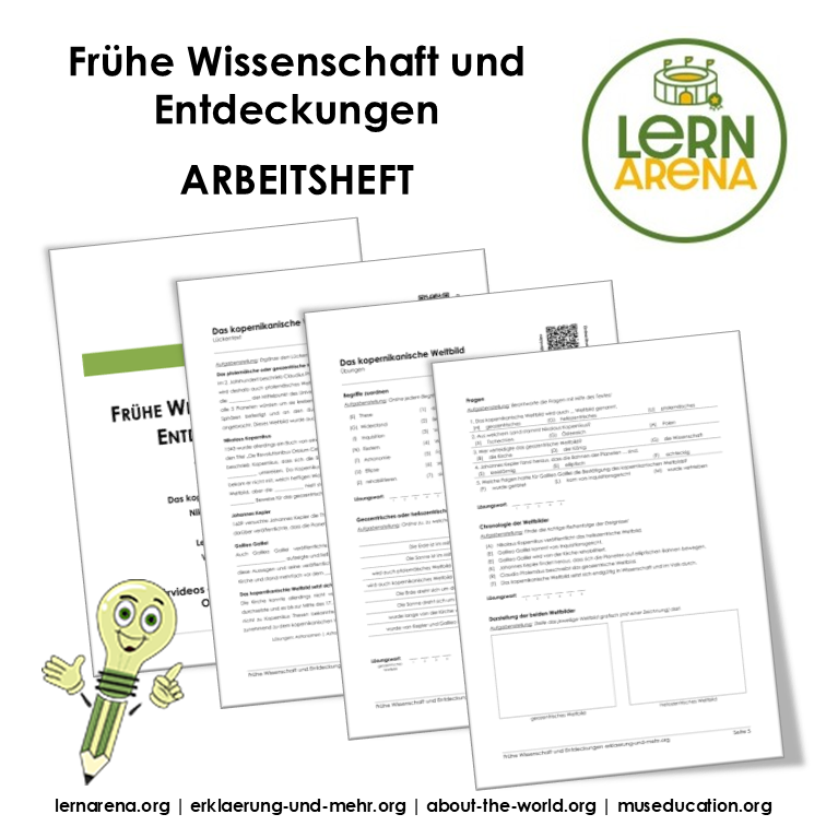 Frühe Wissenschaft und Entdeckungen – 24-seitigen Arbeitsheft (PDF)
