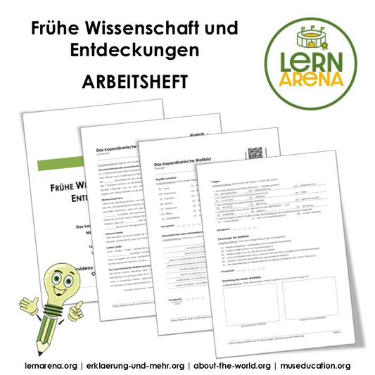 Frühe Wissenschaft und Entdeckungen – 24-seitigen Arbeitsheft (PDF)