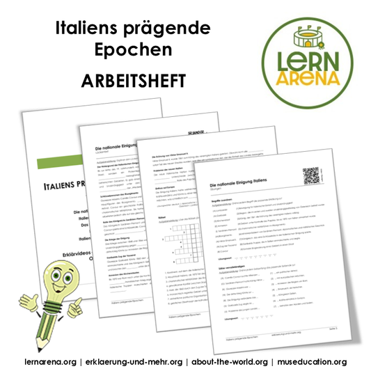 Italiens prägende Epochen – 24-seitiges Arbeitsheft (PDF)