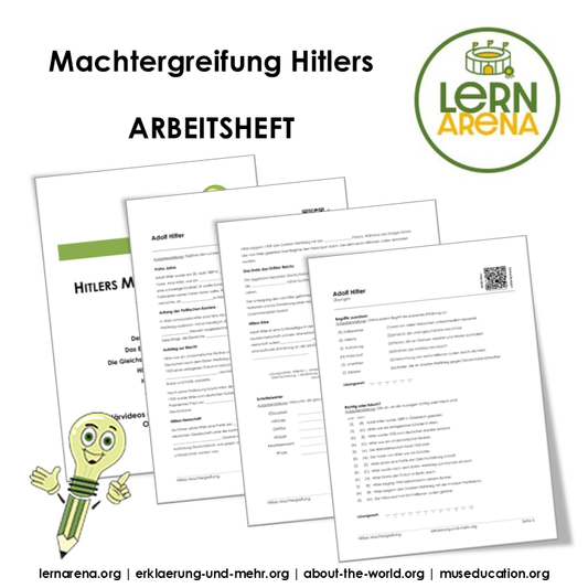 Hitlers Machtergreifung – Arbeitsheft Geschichte (PDF, 32 Seiten)