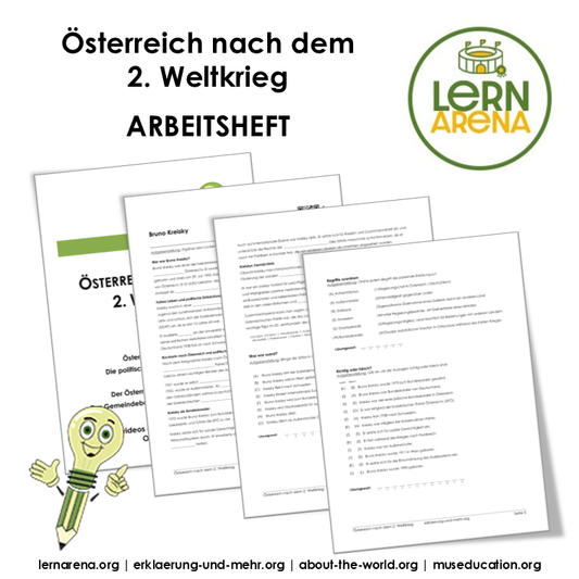 Österreich nach dem Zweiten Weltkrieg – 24-seitiges Arbeitsheft (PDF)