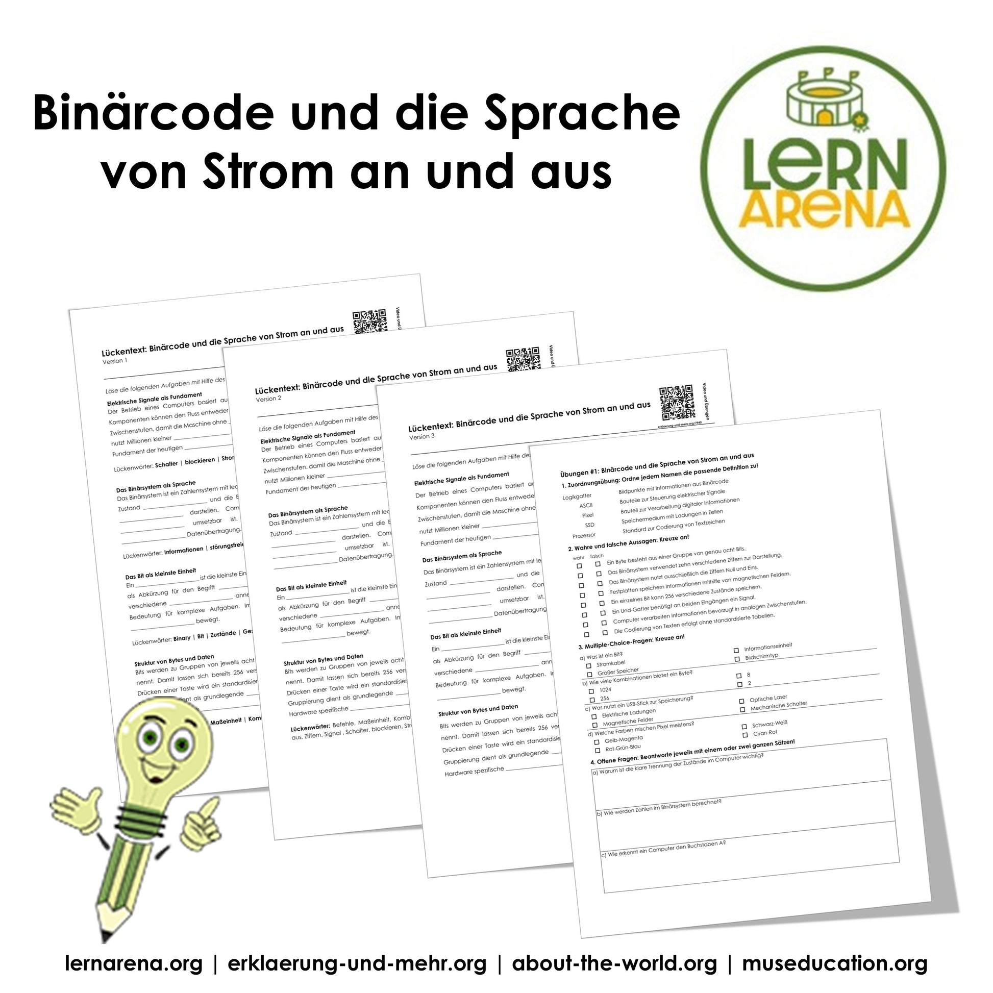 Binärcode Titelblatt