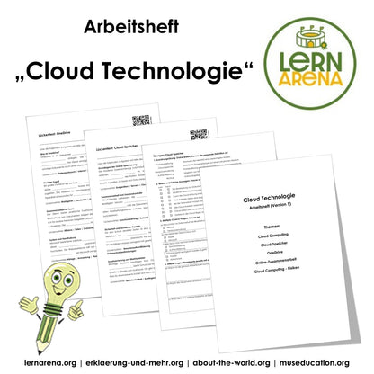 Cloud Technologie Arbeitsheft Level 3 schwer | 11 Seiten | PDF