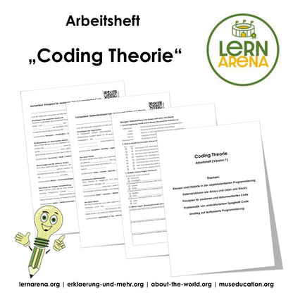 Coding Theorie Arbeitsheft Level 2 mittel | 11 Seiten | PDF
