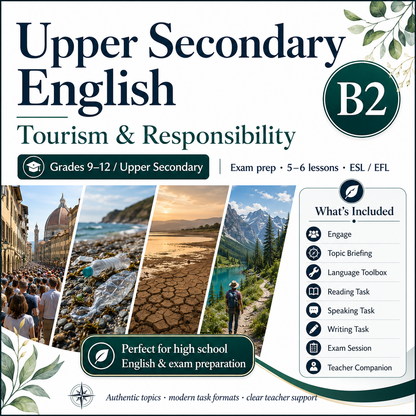 Tourism & Responsibility – Englisch-Themenheft B2 für die Sekundarstufe II