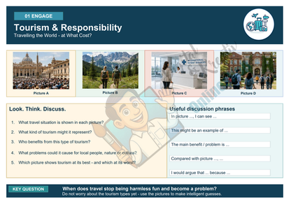 Tourism & Responsibility – Englisch-Themenheft B2 für die Sekundarstufe II