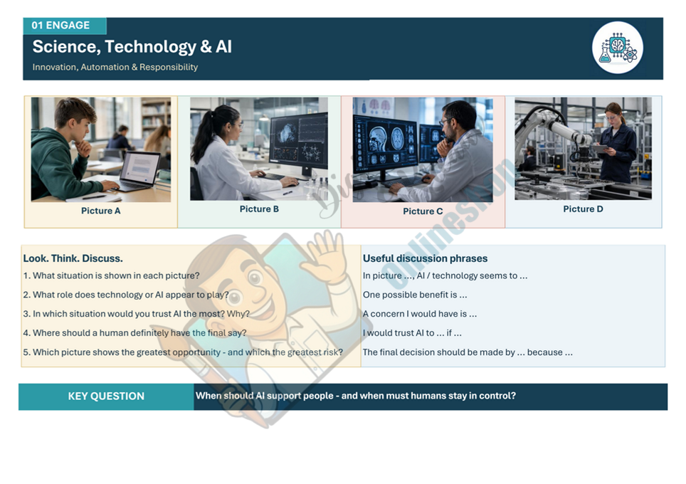 Science, Technology & AI – Englisch-Themenheft B2 für die Sekundarstufe II