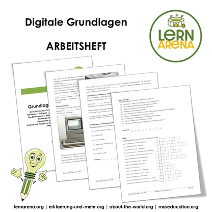 Digitale Grundlagen – 42-seitiges Arbeitsheft zur Informatik & Medienbildung (PDF)