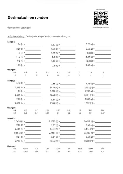 Kopfrechnen Arbeitsblätter XXL – 56-seitige Materialsammlung (PDF)