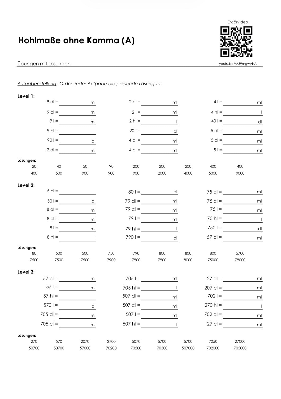 Kopfrechnen Arbeitsblätter XXL – 56-seitige Materialsammlung (PDF)