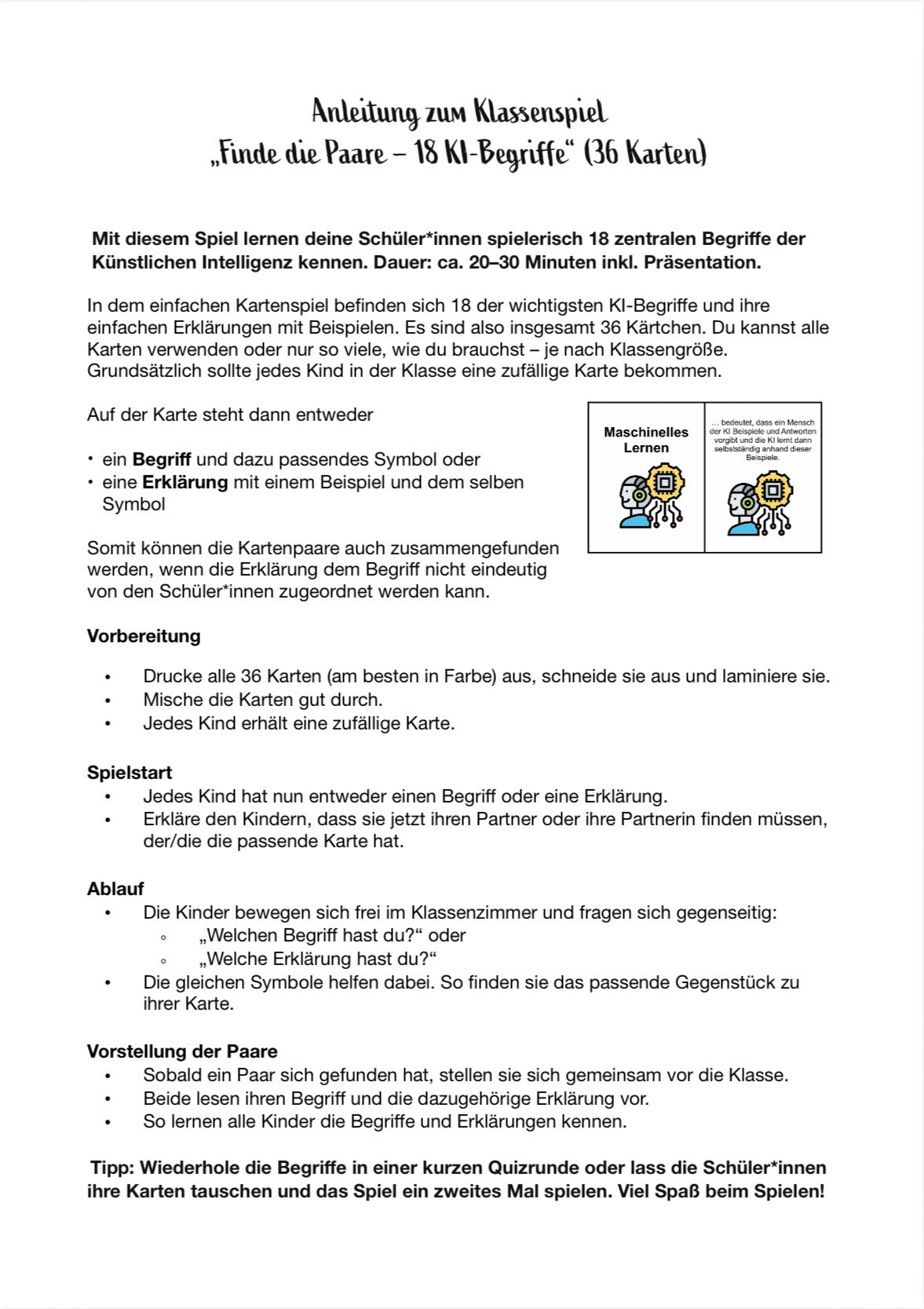  – Inhaltsverzeichnis