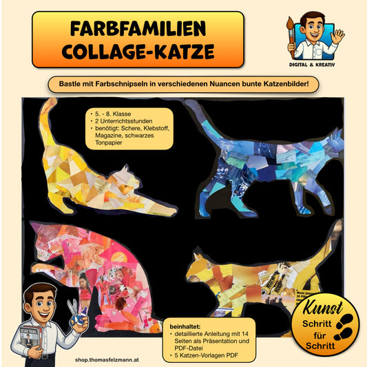 Farbfamilien Katze – Titelbild