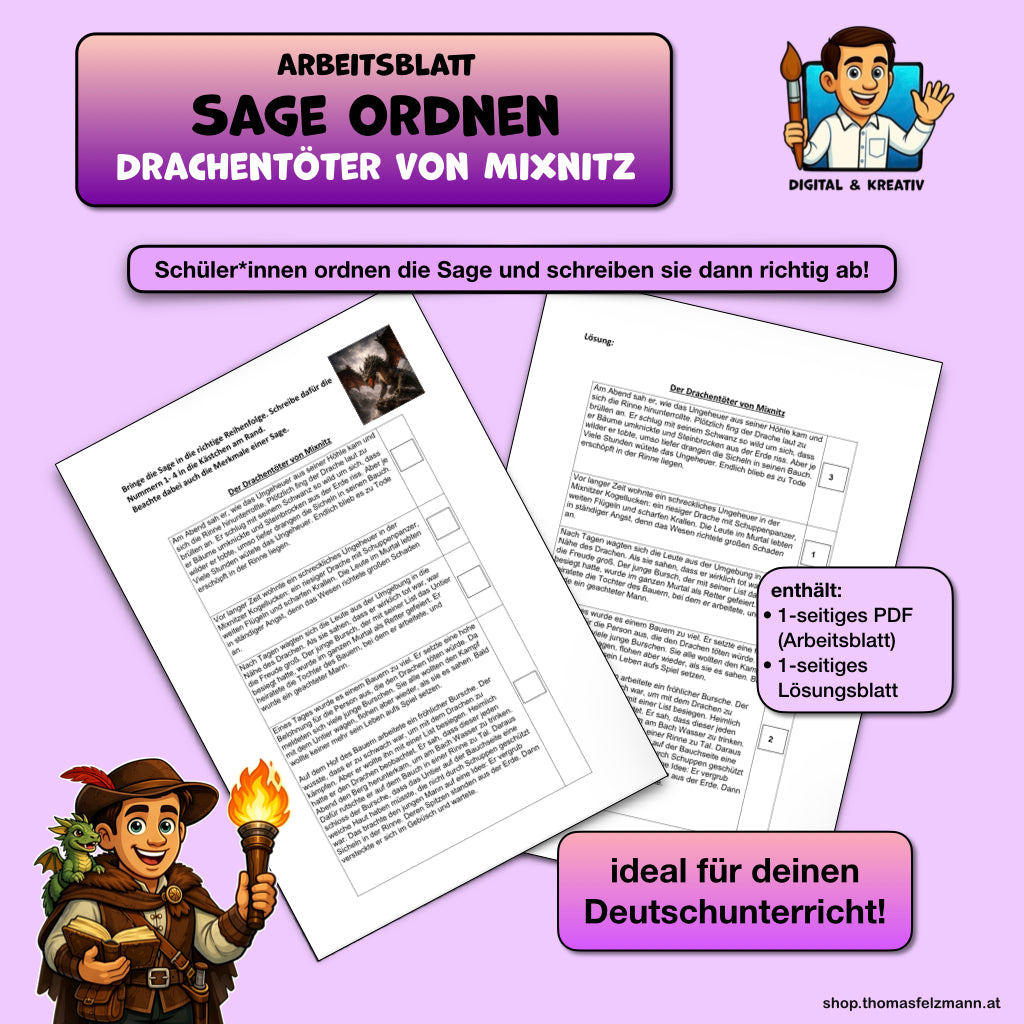 Der Drachentöter von Mixnitz – Titelbild