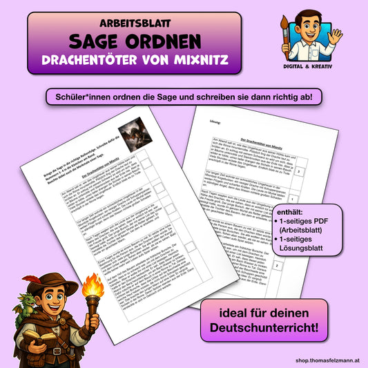 Der Drachentöter von Mixnitz – Titelbild