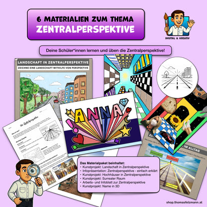 Zentralperspektive Bundle Titelblatt