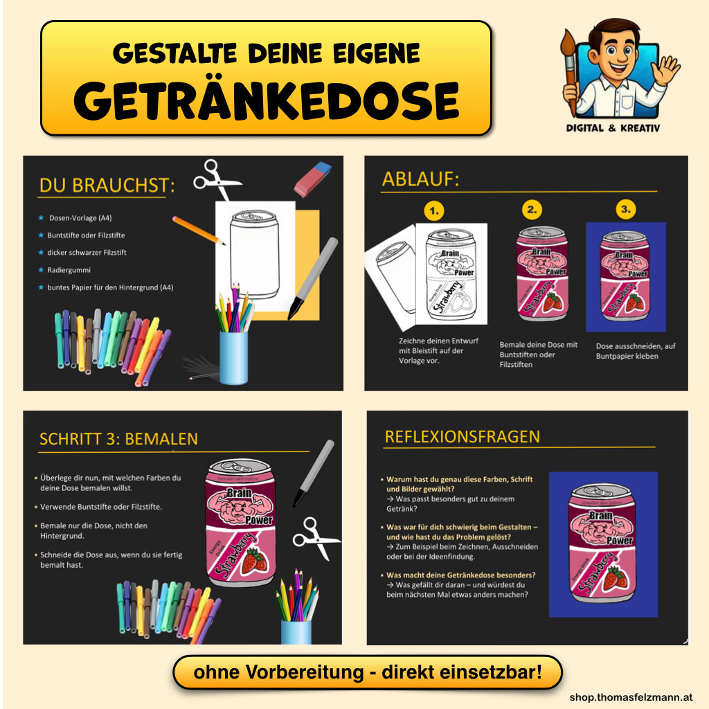 5 Kunst-Bestseller im Bundle: kreative Projekte für die Sekundarstufe