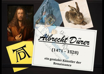 Dürer Rhinozeros – Kunstprojekt als PDF | Musterzeichnung & Gruppenarbeit