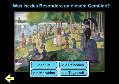 Die bekanntesten Kunstwerke der Welt Quiz (52 Seiten) | Interaktive PDF