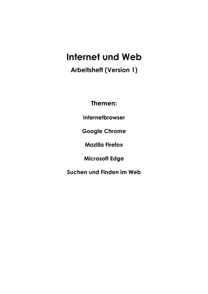  – Inhaltsverzeichnis