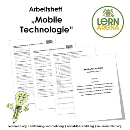 Mobile Technologie Arbeitsheft Bundle Level 1 bis 3 | 66 Seiten (33 Arbeitsheft + 33 Lösungen) | PDF