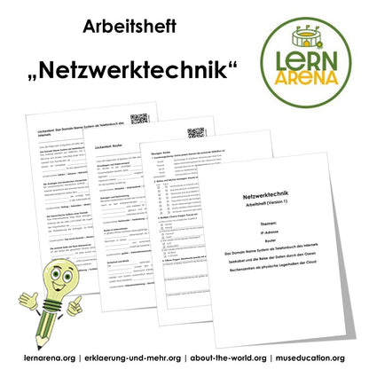 Netzwerktechnik Arbeitsheft Level 2 mittel | 11 Seiten | PDF