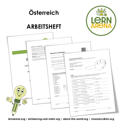 Arbeitsheft - Österreich (40-seitiges PDF)