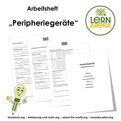 Peripheriegeräte Arbeitsheft (Version 1) | Digitale Grundbildung PDF für die Sekundarstufe I