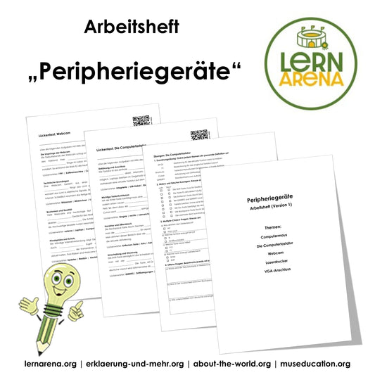Peripheriegeräte Arbeitsheft (Version 2) | Digitale Grundbildung PDF für die Sekundarstufe I