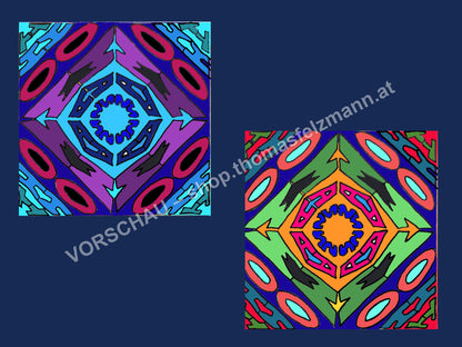 Mein Name als Kaleidoskop – Kunstprojekt zu Symmetrie & Schriftgestaltung | 16 Seiten PDF