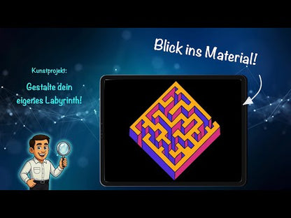 Blick ins Material-Video: Gestalte dein eigenes Labyrinth