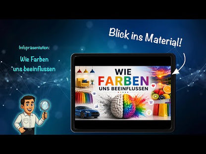 Wie Farben uns beeinflussen | Präsentation für den Unterricht | PowerPoint + PDF
